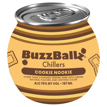 BUZZBALLZ CHILLERS COOKIE NOOKIE 187ML ALC%15 - Wine barrel Plus