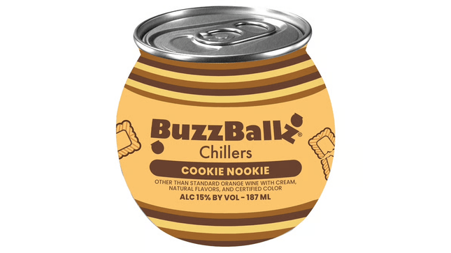 BUZZBALLZ CHILLERS COOKIE NOOKIE 187ML ALC%15 - Wine barrel Plus