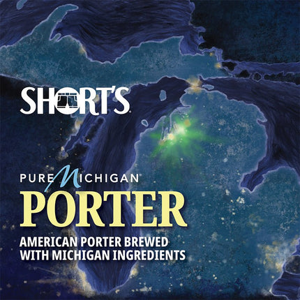 SHORTS PURE MICHIGAN PORTER 6PK 12OZ CAN - Wine barrel Plus