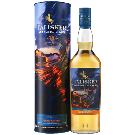 TALISKER 14YR SINGLE MALT SCOTCH 750ML 107.80 PROOF - Wine barrel Plus