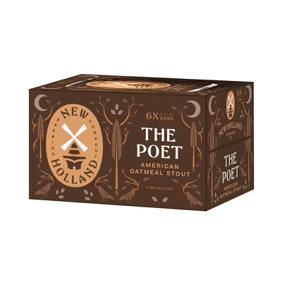 THE POET AMERICAN OATMEAL STOUT 6 CANS - Wine barrel Plus
