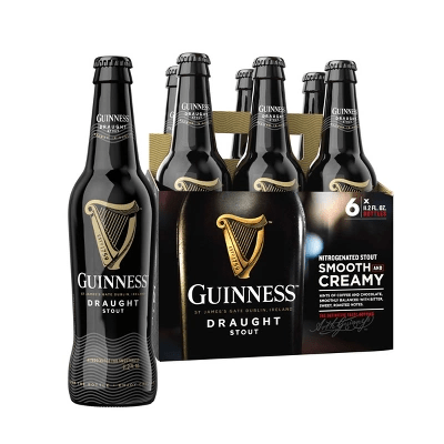 GUINNESS DRAUGHT STOUT 6PK bottle - Wine barrel Plus