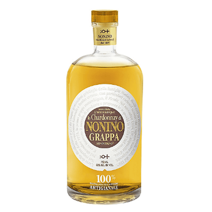 NONINO GRAPPA CHARDONNAY 82 Proof 750 ml - Wine barrel Plus