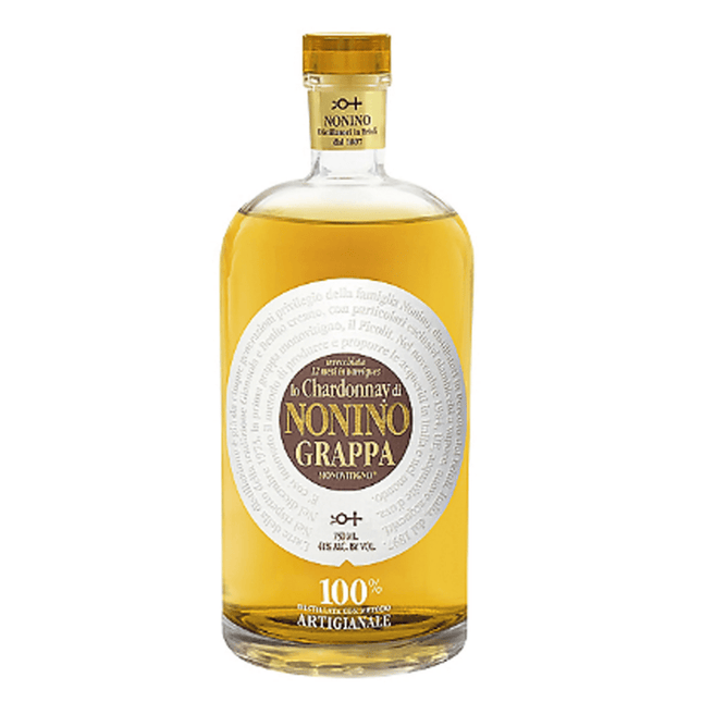 NONINO GRAPPA CHARDONNAY 82 Proof 750 ml - Wine barrel Plus