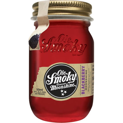 OLE SMOKY BLACKBERRY MSHINE 40 Proof 50 ml - Wine barrel Plus