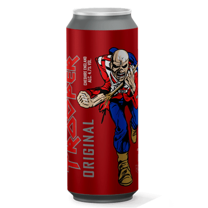 TROOPER IRON MAIDEN 4PK 16.9 OZ CAN - Wine barrel Plus