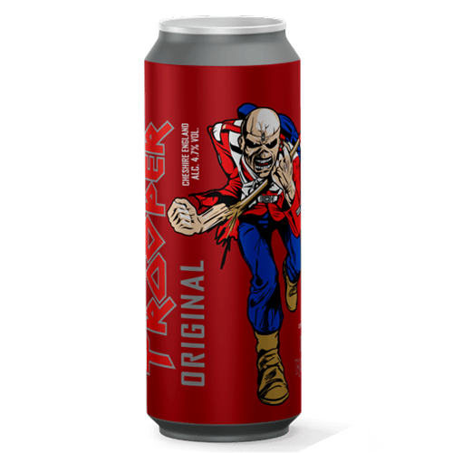 TROOPER IRON MAIDEN 4PK 16.9 OZ CAN - Wine barrel Plus