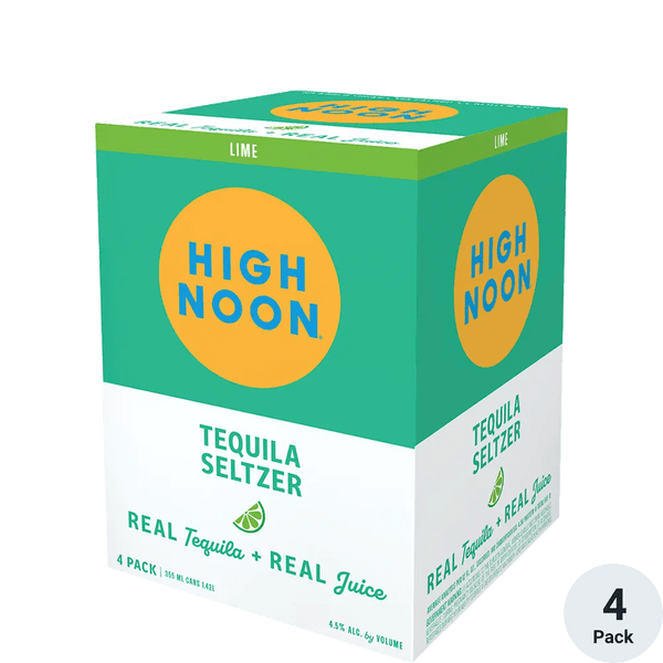 HIGHNOON LIME TEQUIA SELZER 4PK 355ML - Wine barrel Plus