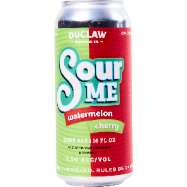 DUCLAW SOUR ME WATERMELON CHERRY 4PK 16OZ CAN - Wine barrel Plus