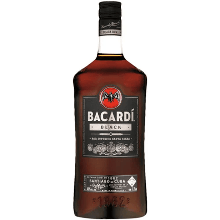 BACARDI BLACK 80 Proof 1750 ml - Wine barrel Plus