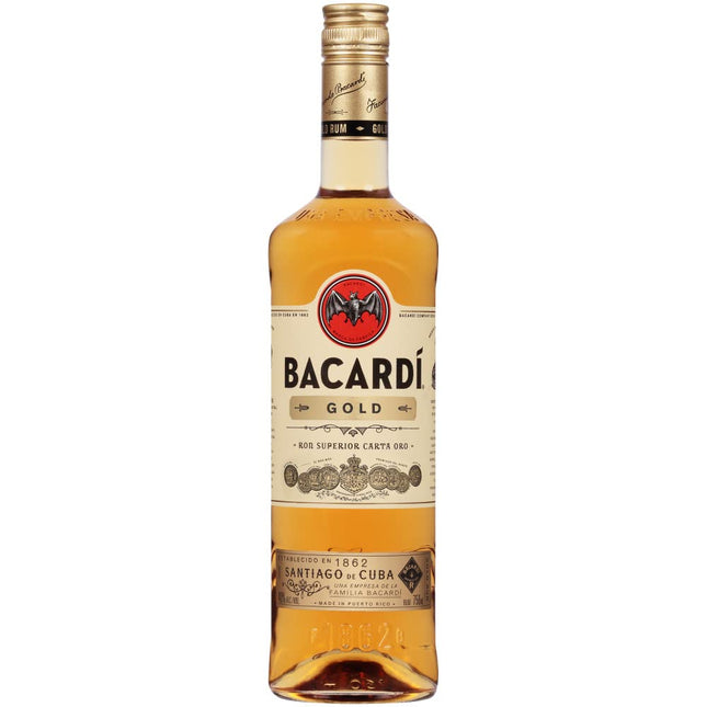BACARDI GOLD (P R) 80 Proof 750 ml - Wine barrel Plus