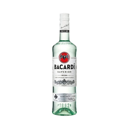 BACARDI SUPERIOR (P R) 80 Proof 1000 ml - Wine barrel Plus
