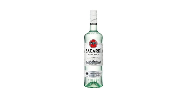 BACARDI SUPERIOR (P R) 80 Proof 1000 ml - Wine barrel Plus