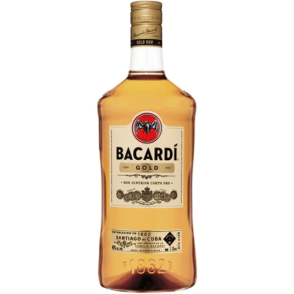 BACARDI GOLD (P R) PL 80 Proof 750 ml - Wine barrel Plus