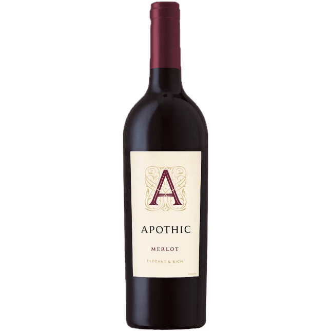 APOTHIC MERLOT 750ML - Wine barrel Plus