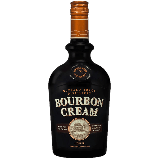 BUFFALO TRACE BOURBON CREAM 30 Proof 750 ml - Wine barrel Plus