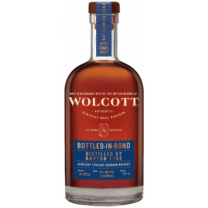 WOLCOTT BOTTLED IN BOND BOUR 750ML 100 PROOF - Wine barrel Plus