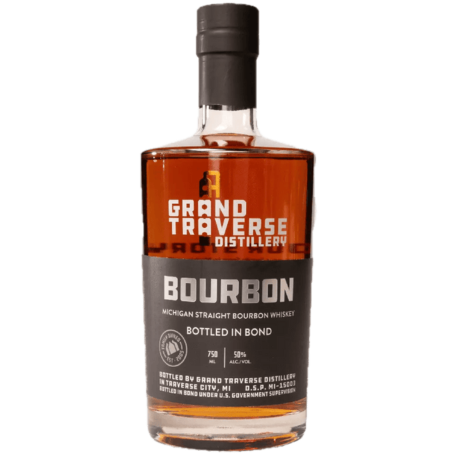 GRAND TRAVERSE BIB BOURBON 100 Proof 750 ml - Wine barrel Plus