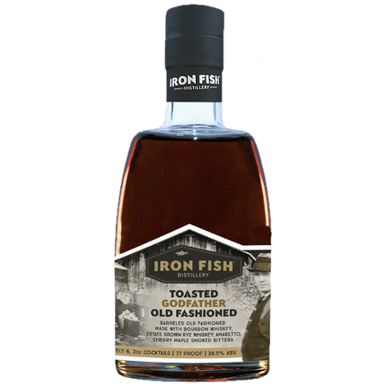 IRON FISH TOASTED GODFATHER 77 PROOF 375ML - Wine barrel Plus