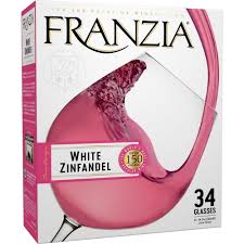 Franzia White Zinfandel 4ltr - Wine barrel Plus