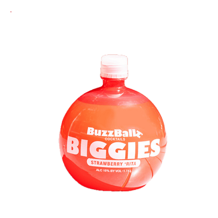 BUZZBALLZ BIGGIES STRAWBERRY RITA' PL 30 Proof 1750 ml - Wine barrel Plus