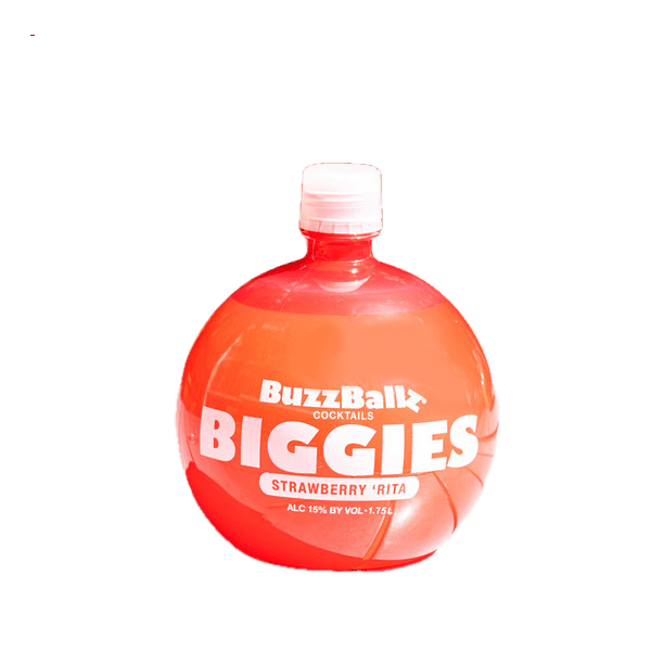 BUZZBALLZ BIGGIES STRAWBERRY RITA' PL 30 Proof 1750 ml - Wine barrel Plus
