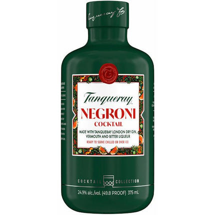 TANQUERAY NEGRONI COCKTAIL 49.8 PROOF 375ML - Wine barrel Plus