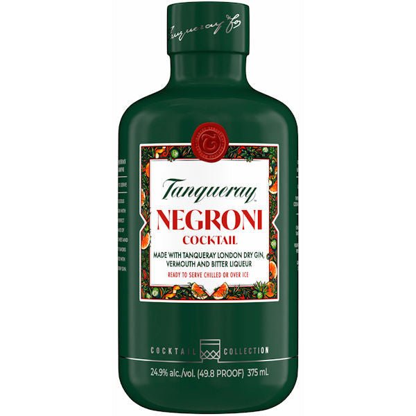 TANQUERAY NEGRONI COCKTAIL 49.8 PROOF 375ML - Wine barrel Plus