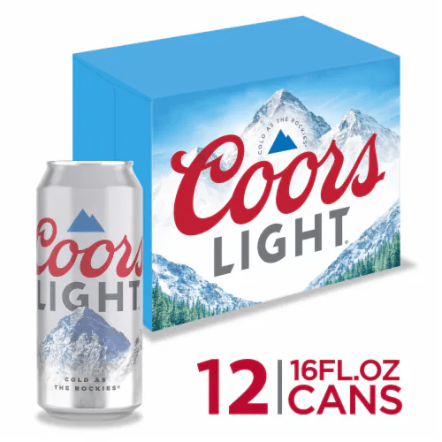 COORS LIGHT 8PK 16OZ CAN - Wine barrel Plus