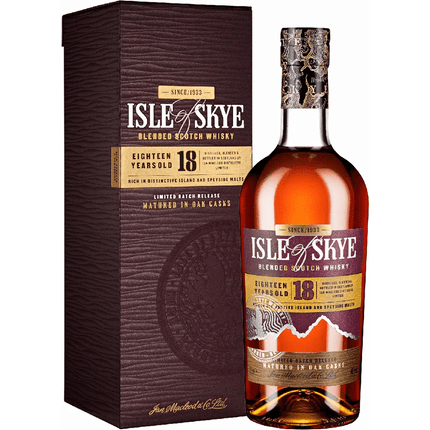 ISLE OF SKYE 18YR 700ML 80 PROOF - Wine barrel Plus