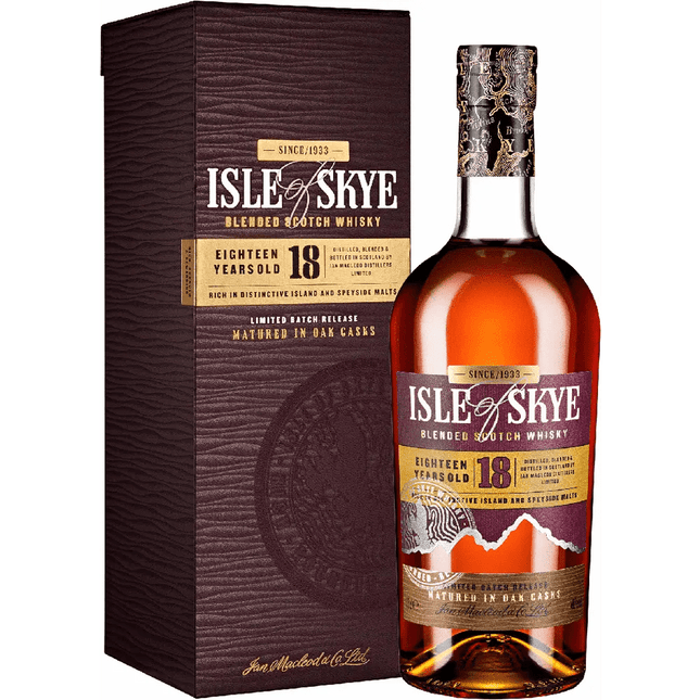 ISLE OF SKYE 18YR 700ML 80 PROOF - Wine barrel Plus