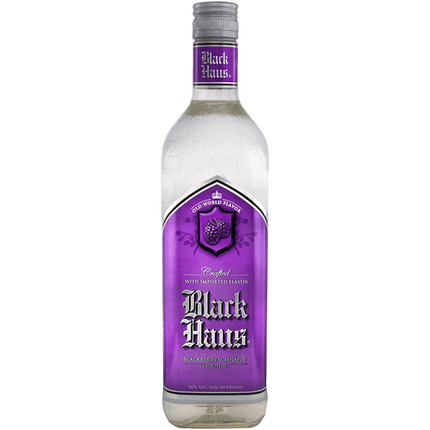BLACK HAUS BLACKBERRY SCHNAPPS 80 Proof 750 ml - Wine barrel Plus