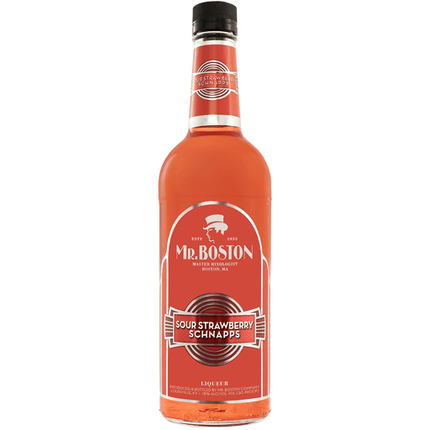 MR BOSTON SOUR STRAWBERRY 30 Proof 750 ml - Wine barrel Plus