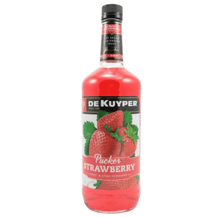 DEKUYPER STRAWBERRY PUCKER 30 Proof 1000 ml - Wine barrel Plus