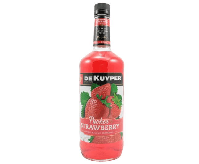 DEKUYPER STRAWBERRY PUCKER 30 Proof 1000 ml - Wine barrel Plus