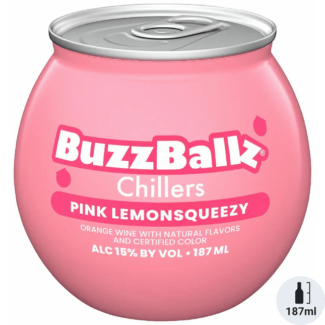 BUZZBALLZ PINK LEMONSQUEEZY 187ML - Wine barrel Plus
