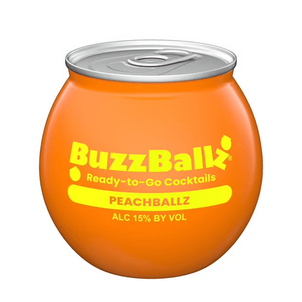 BUZZBALLZ PEACH 187ML - Wine barrel Plus