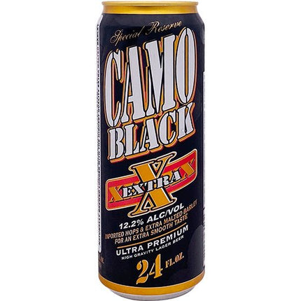 Camo Black Xtra 24oz Can - Wine barrel Plus