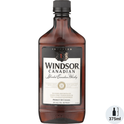 WINDSOR CANADIAN SUPREME PL 80 Proof 375 ml - Wine barrel Plus