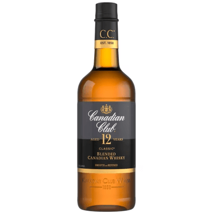 CANADIAN CLUB CLASSIC - 12 YR 80 Proof 750 ml - Wine barrel Plus