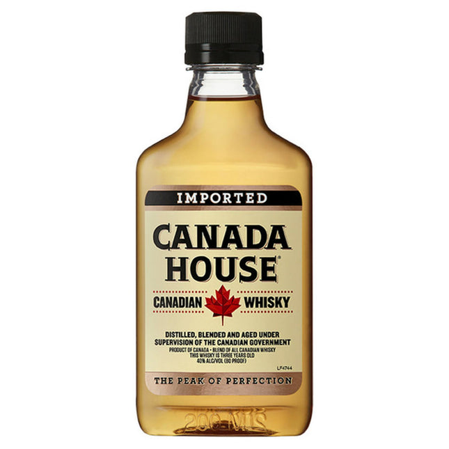 CANADA HOUSE PL 80 Proof 200 ml - Wine barrel Plus
