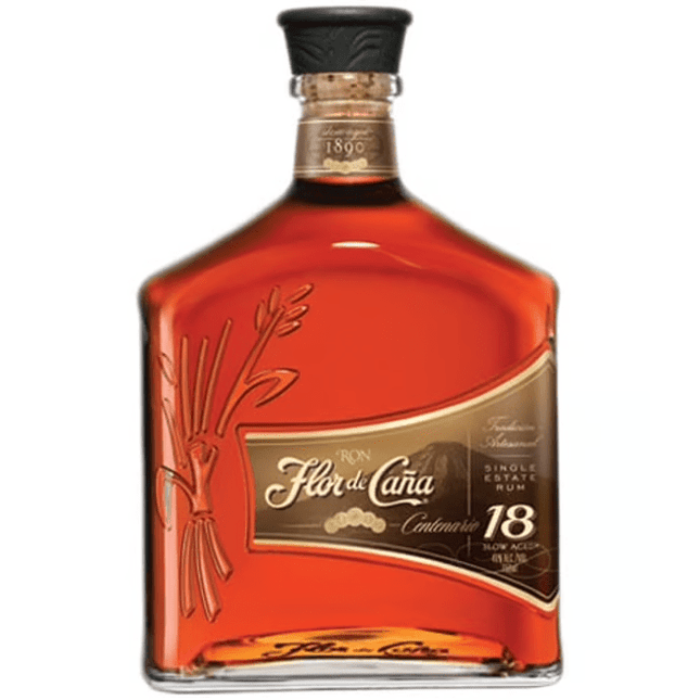 FLOR DE CANA CENTENARIO - 18 YR 80 Proof 750 ml - Wine barrel Plus