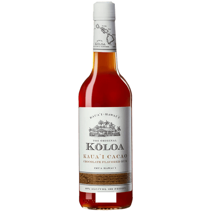KOLOA CACAO RUM 750ML 80 PROOF - Wine barrel Plus