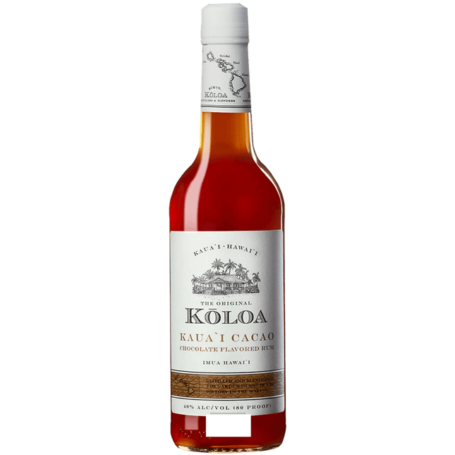 KOLOA CACAO RUM 750ML 80 PROOF - Wine barrel Plus