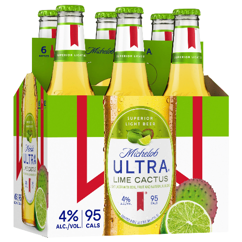 MICHELOB ULTRA LIME CACTUS 6PK 12OZ BOTTLES - Wine barrel Plus