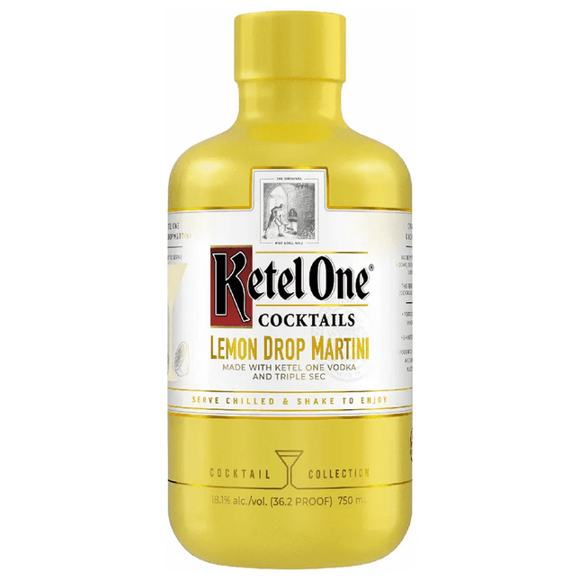 KETEL ONE LEMON DROP MARTINI 750ML 36.2 PROOF - Wine barrel Plus