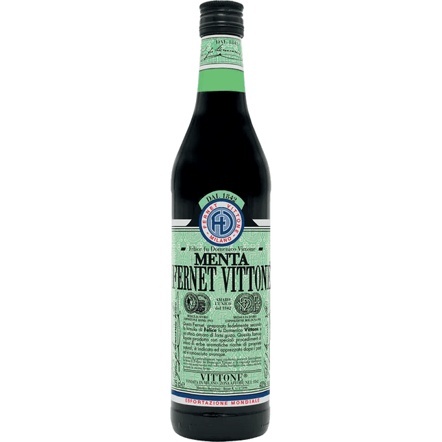 FERNET VITTONE MENTA FERNET 80 Proof 750 ml - Wine barrel Plus