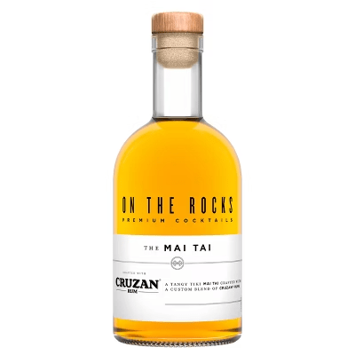 ON THE ROCKS MAI TAI 40 Proof 375 ml - Wine barrel Plus