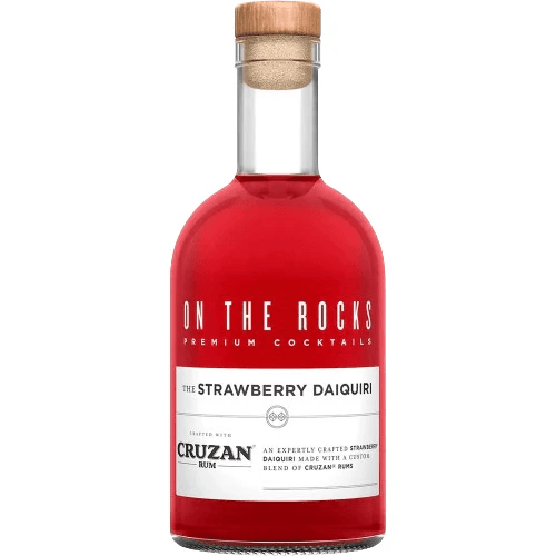 ON THE ROCKS STRAWBERRY 40 PROOF 375ML - Wine barrel Plus