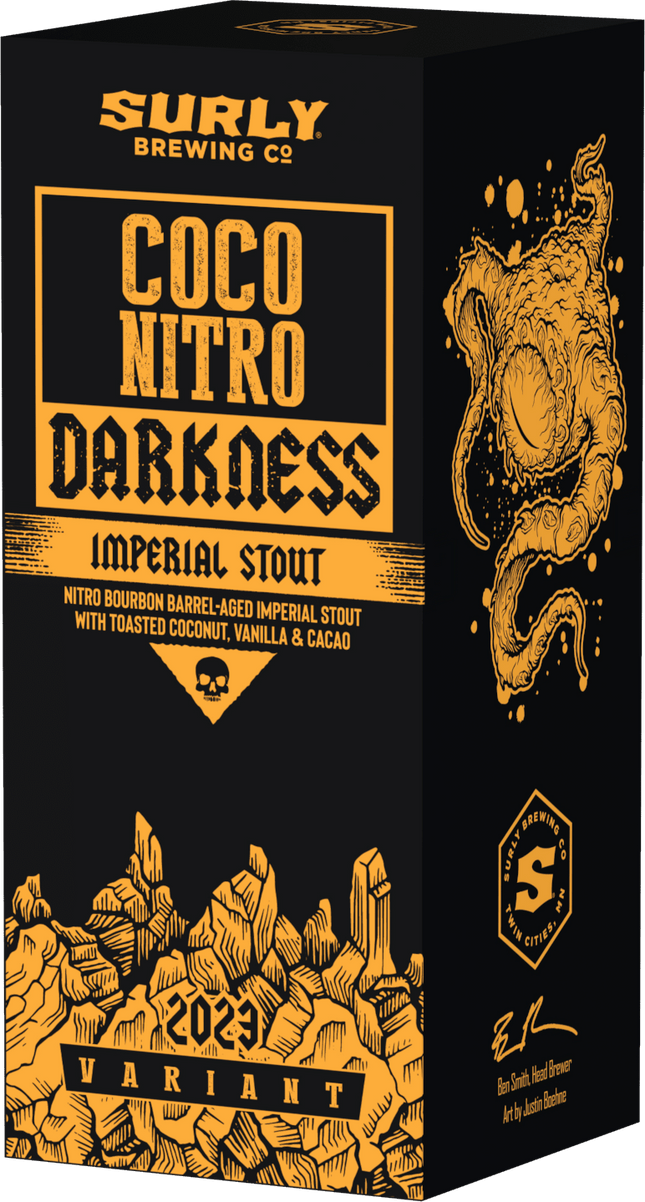 SURLY COCO NITRO DARKNESS IMPERIAL STOUT 1PK - Wine barrel Plus